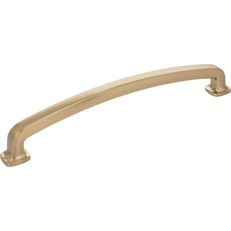 Jeffrey Alexander 12" Center-to-Center Satin Bronze Belcastel 1 Appliance Handle MO6373-12SBZ